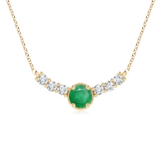 Round A Emerald