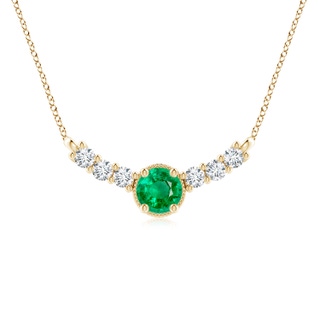 Round AAA Emerald