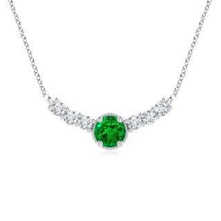 Round AAAA Emerald