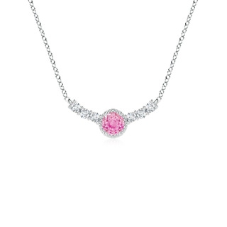 Round A Pink Sapphire
