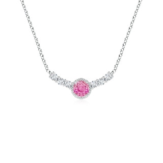 Round AA Pink Sapphire