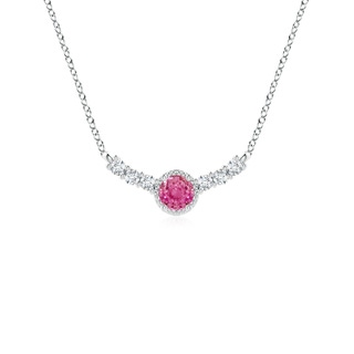 Round AAA Pink Sapphire