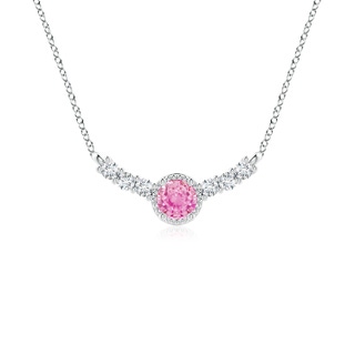 Round A Pink Sapphire