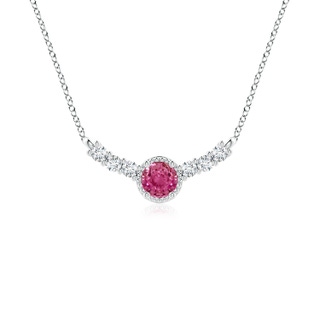 Round AAAA Pink Sapphire
