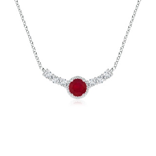 Round AA Ruby
