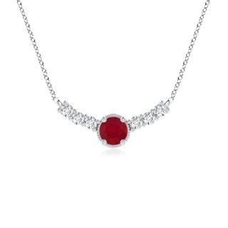 Round AA Ruby