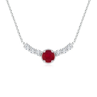 Round AA Ruby