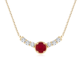Round AA Ruby