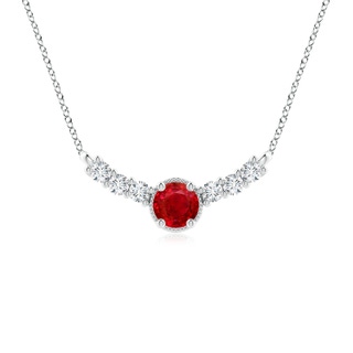 Round AAA Ruby