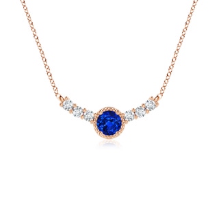 Round AAAA Blue Sapphire