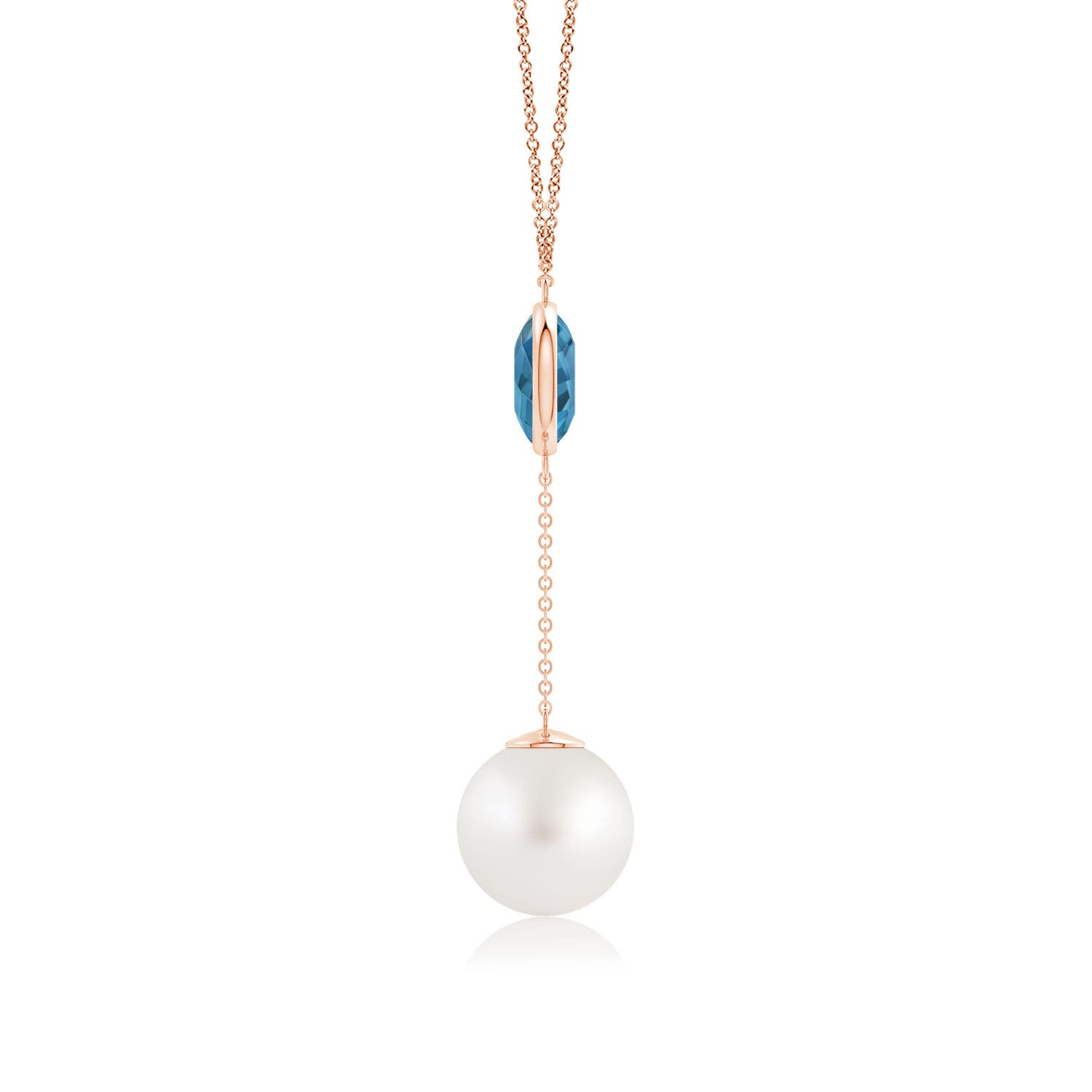 AA - South Sea Cultured Pearl / 16.2 CT / 14 KT Rose Gold