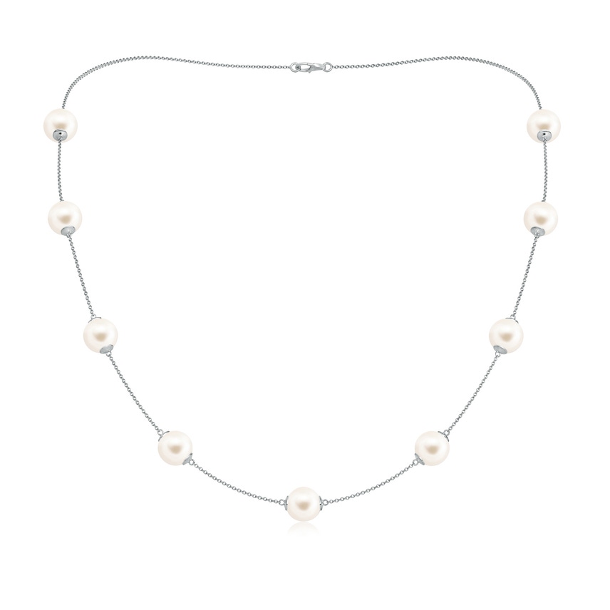 20 Freshwater Pearl Station Necklace Angara