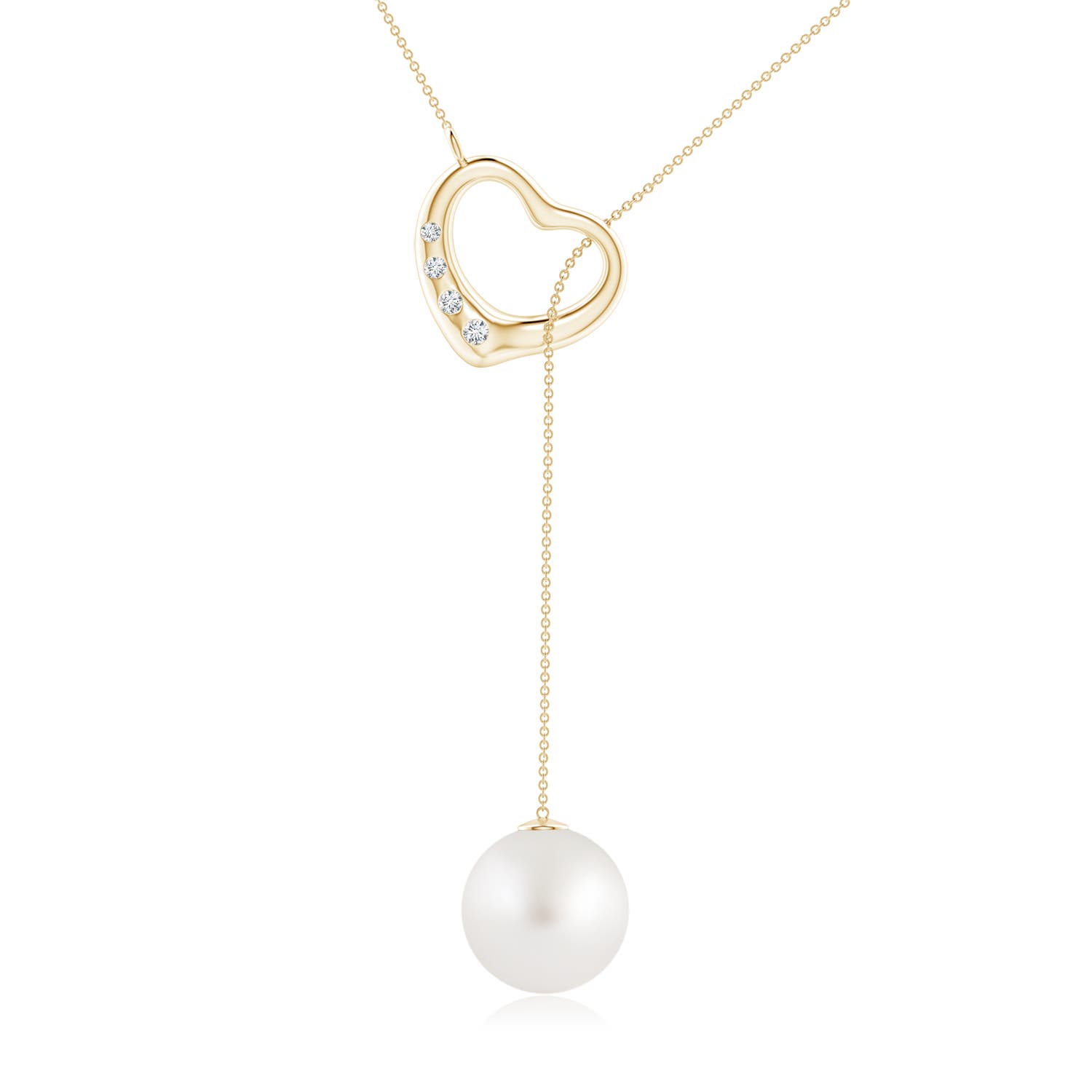 AA - South Sea Cultured Pearl / 7.23 CT / 14 KT Yellow Gold