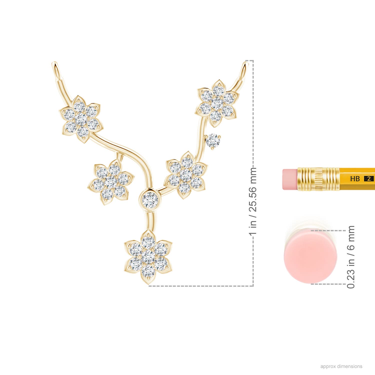 F-G, VS / 0.39 CT / 14 KT Yellow Gold