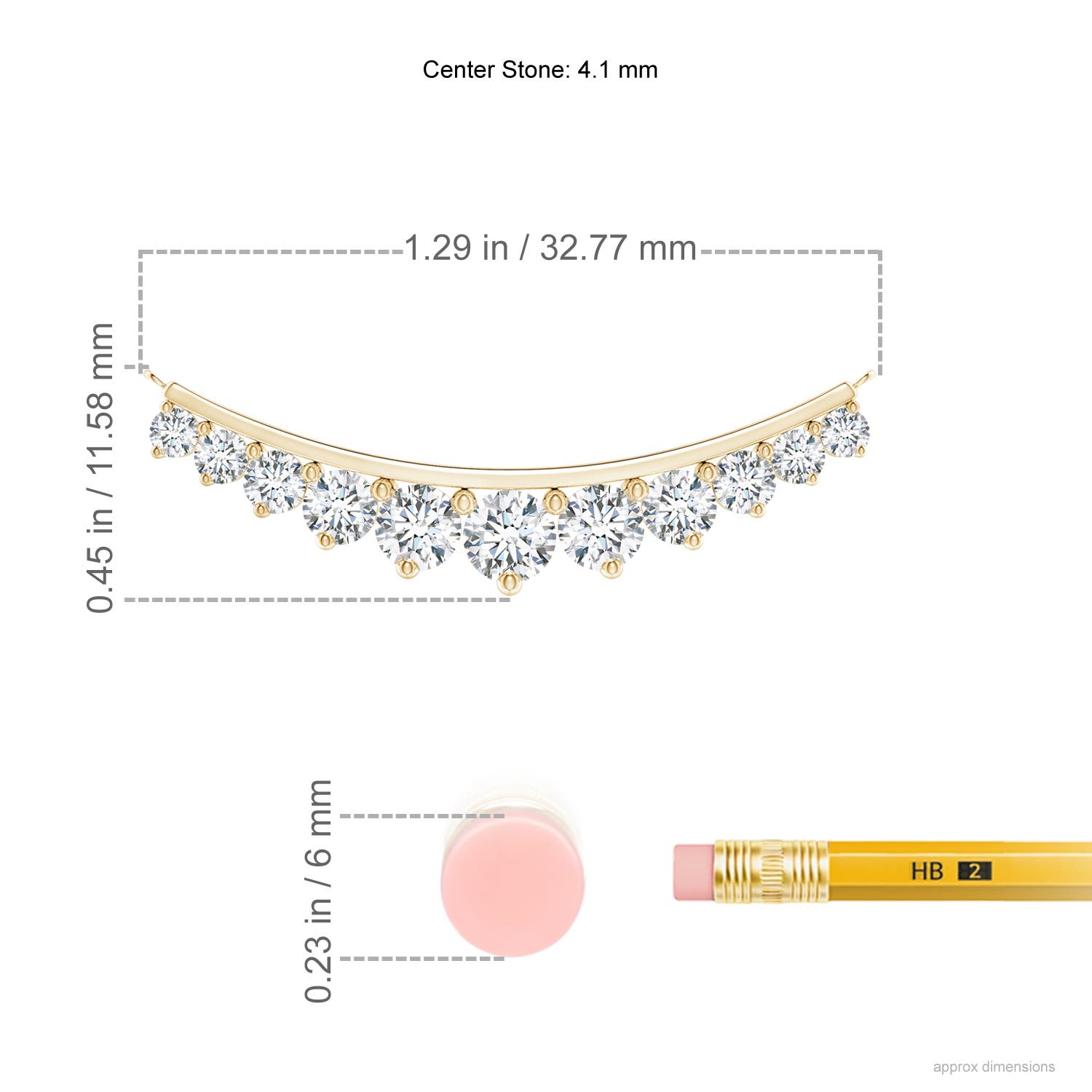 F-G, VS / 1.26 CT / 14 KT Yellow Gold