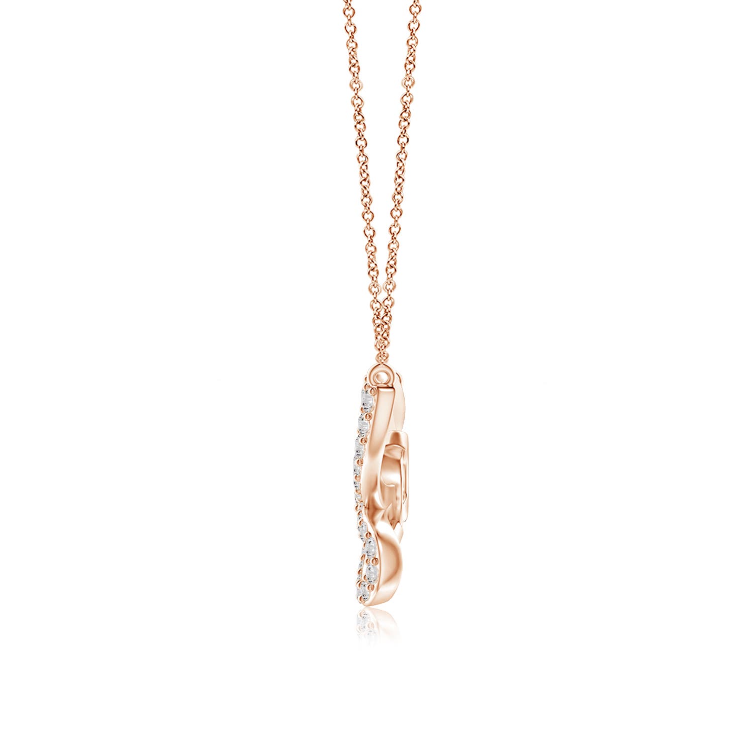 I-J, I1-I2 / 0.33 CT / 14 KT Rose Gold