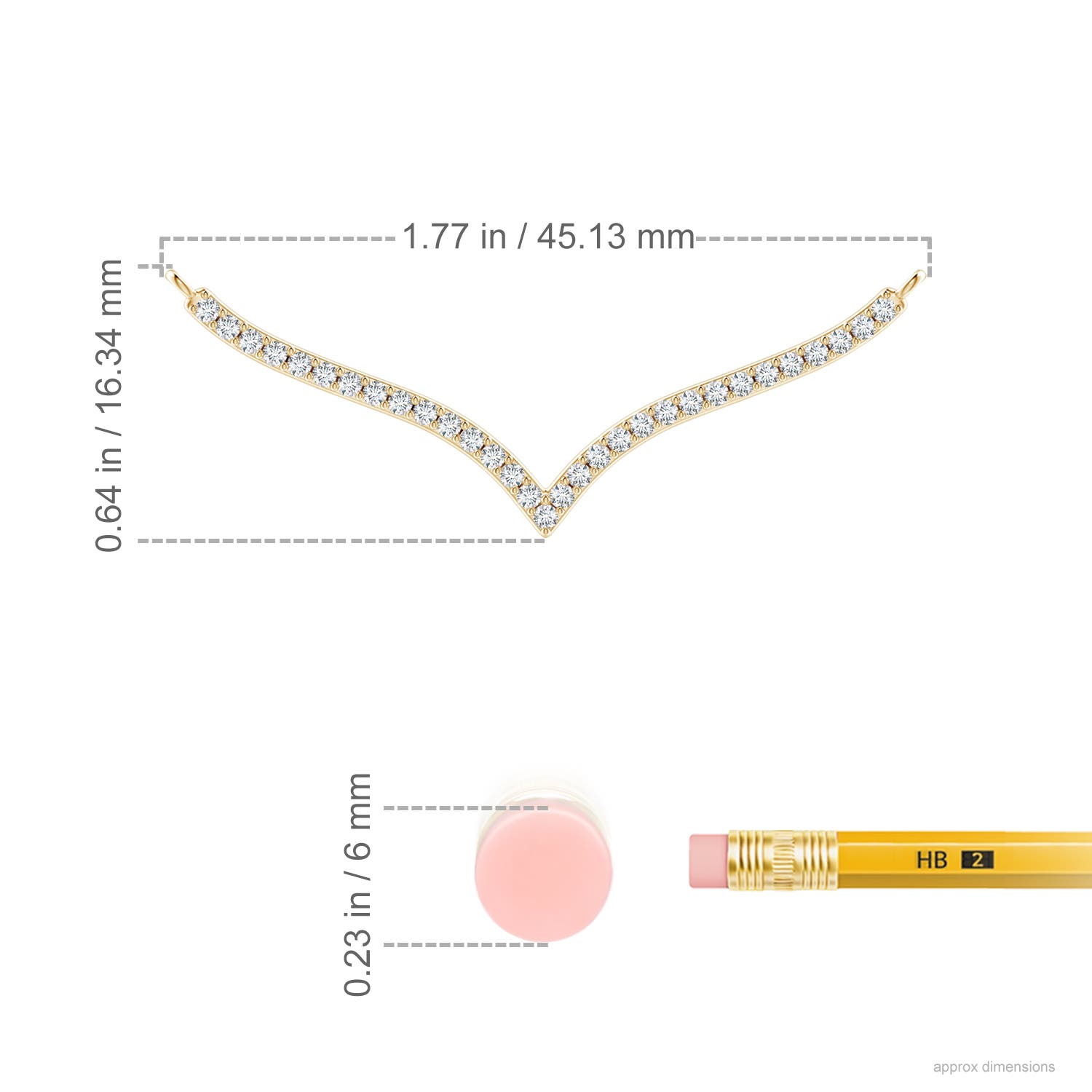 F-G, VS / 0.37 CT / 14 KT Yellow Gold