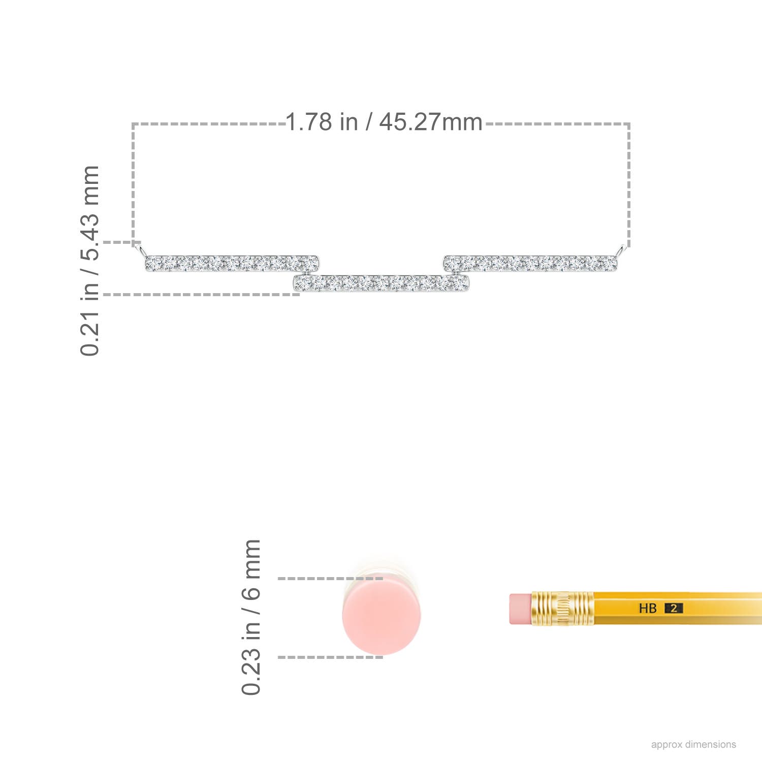 F-G, VS / 0.3 CT / 14 KT White Gold