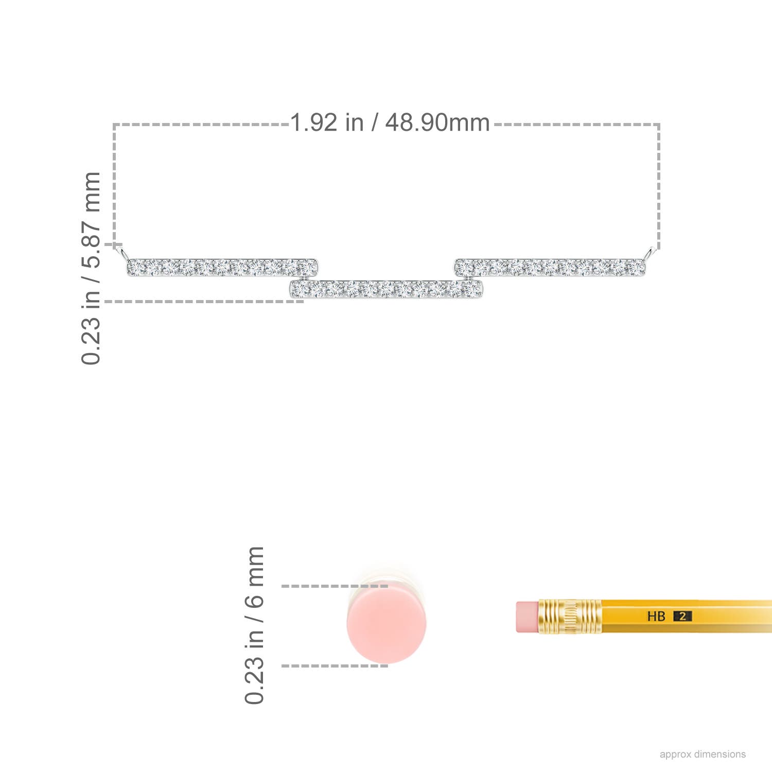 F-G, VS / 0.36 CT / 14 KT White Gold