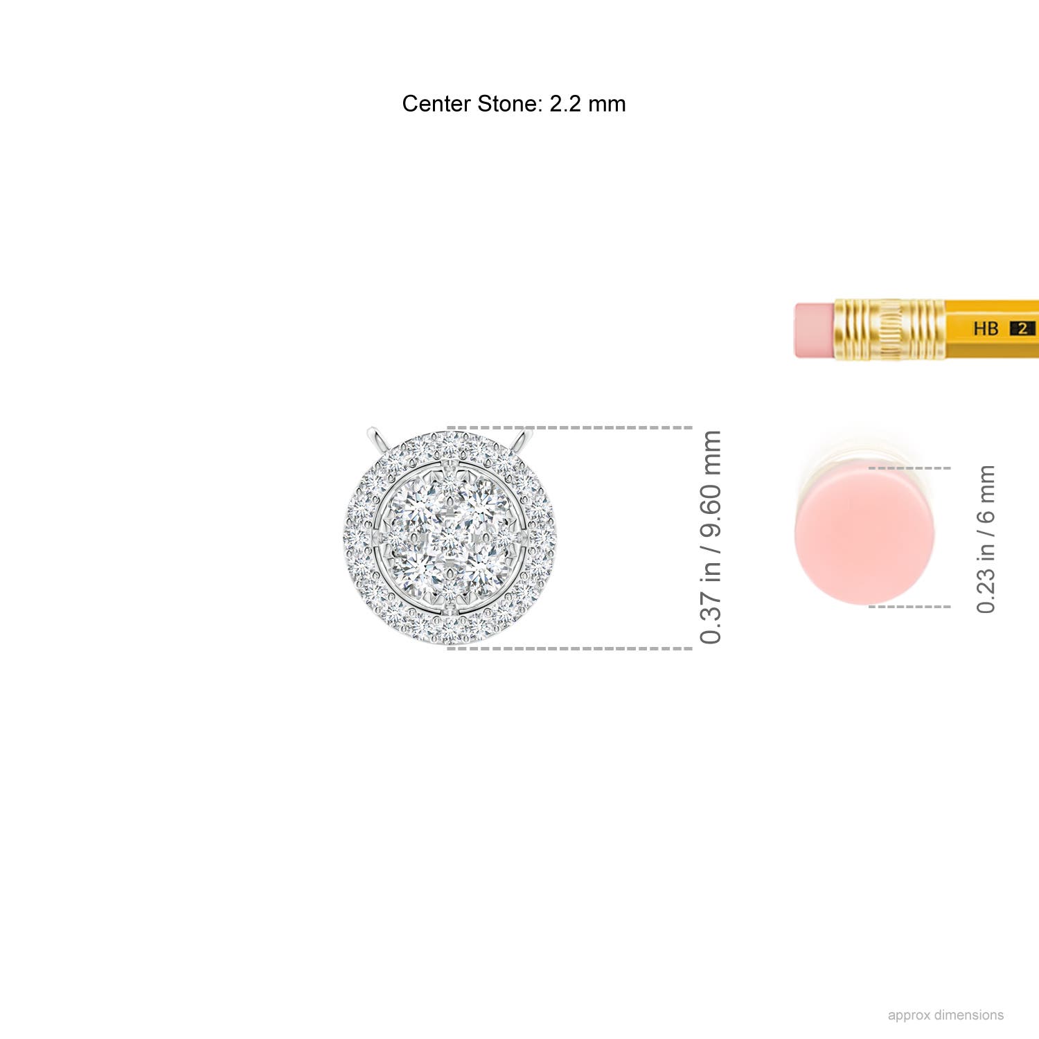 G, VS2 / 0.34 CT / 14 KT White Gold