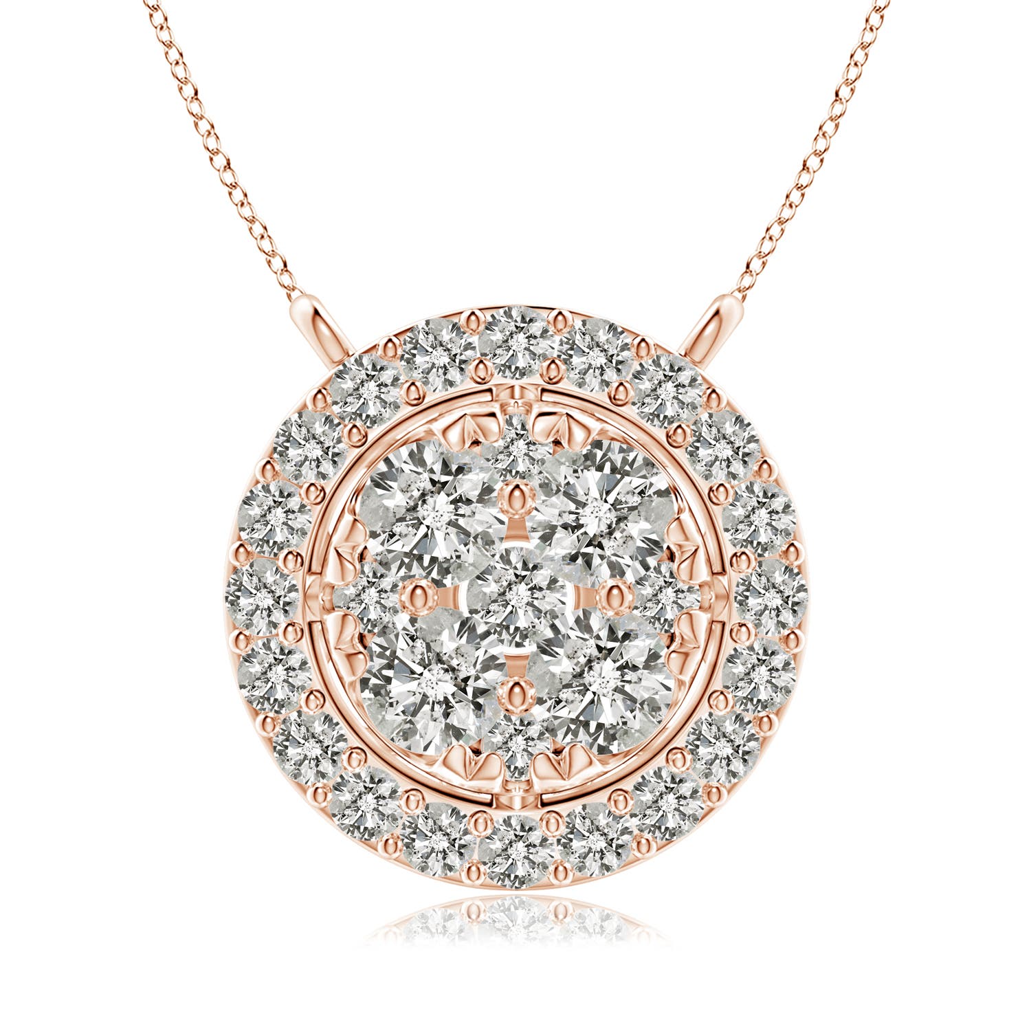 K, I3 / 0.34 CT / 14 KT Rose Gold