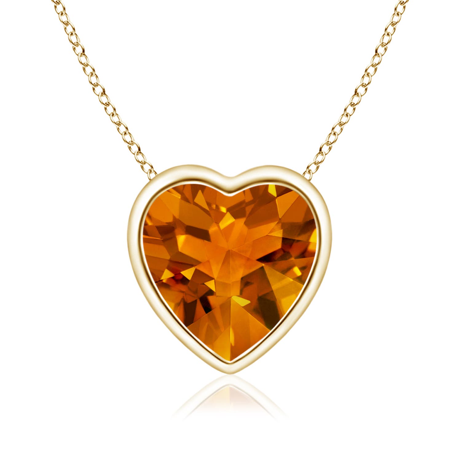 AAAA - Citrine / 1.5 CT / 14 KT Yellow Gold