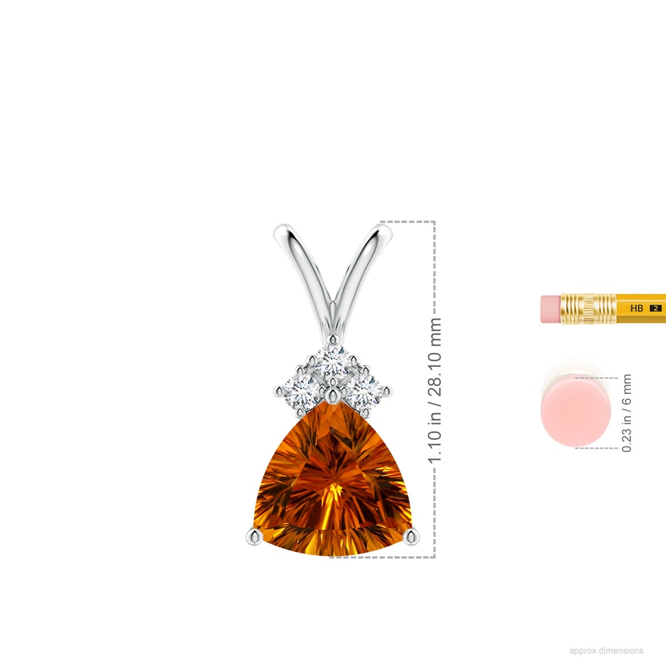 14.04x13.98x9.41mm AAAA FC_SP0741CTD_H-PT-AAAA-14.04x13.98x9.41 in P950 Platinum ruler