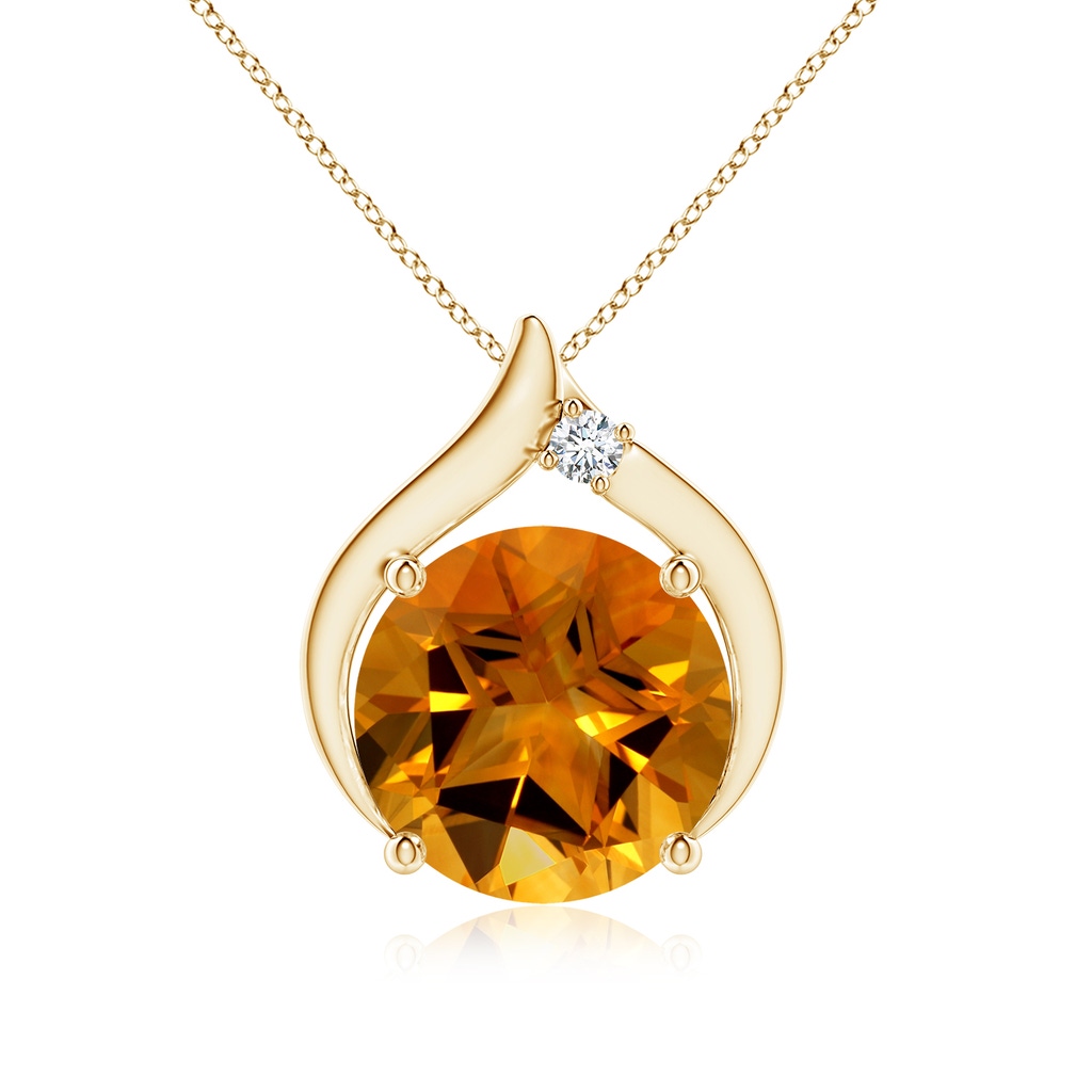 14.07x13.96x9.24mm AAAA FC_SP0990CTD_H-YG-AAAA-14.07x13.96x9.24 in Yellow Gold