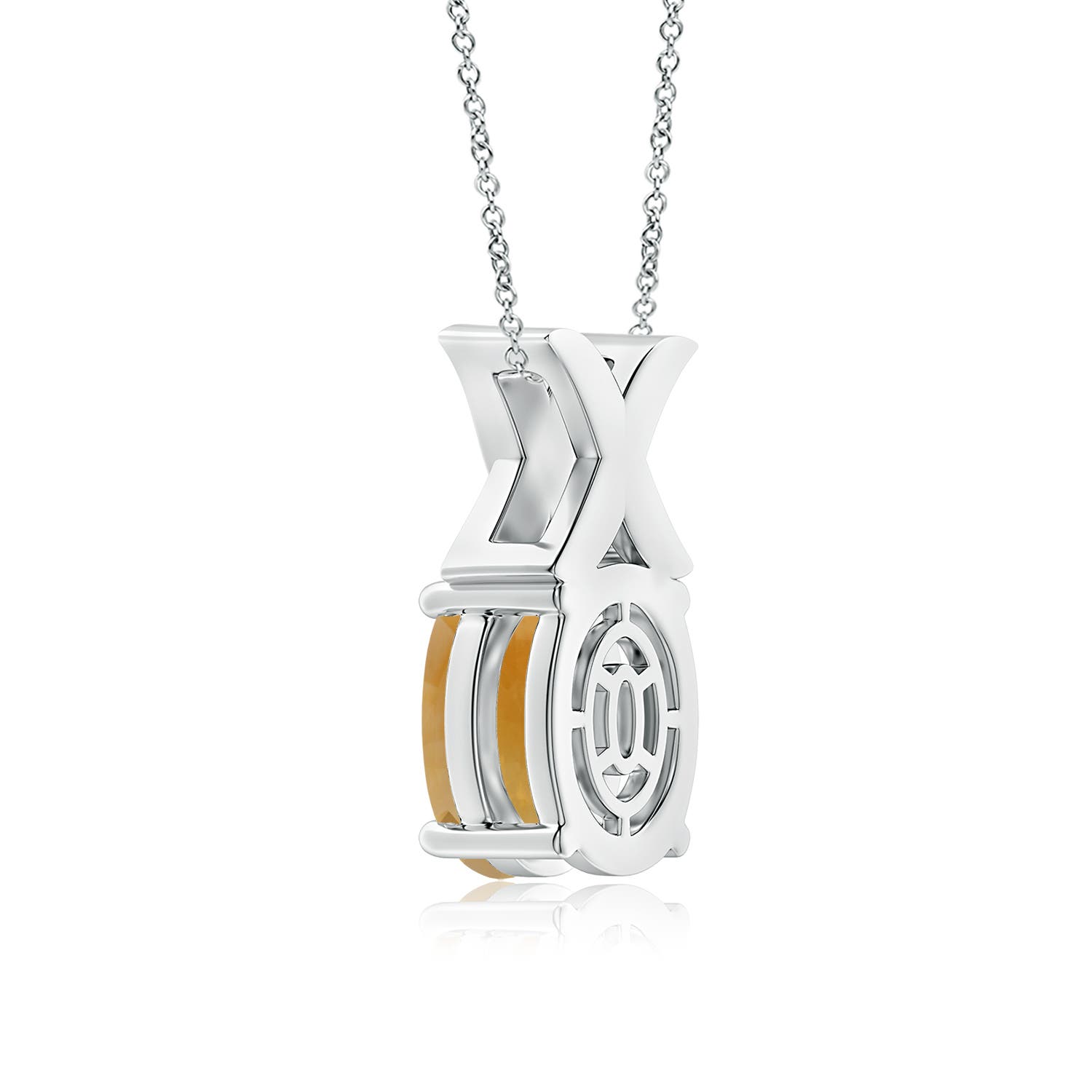 12.10x10.10x6.34mm AAAA FC_SP1078CTD_H-WG-AAAA-12.10x10.10x6.34 in White Gold - side 5