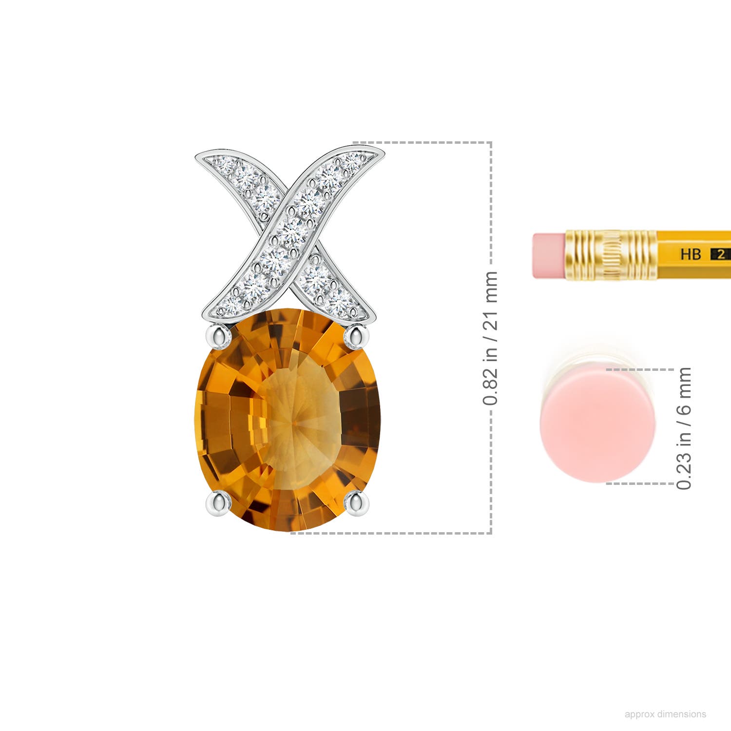 12.10x10.10x6.34mm AAAA FC_SP1078CTD_H-WG-AAAA-12.10x10.10x6.34 in White Gold - ruler