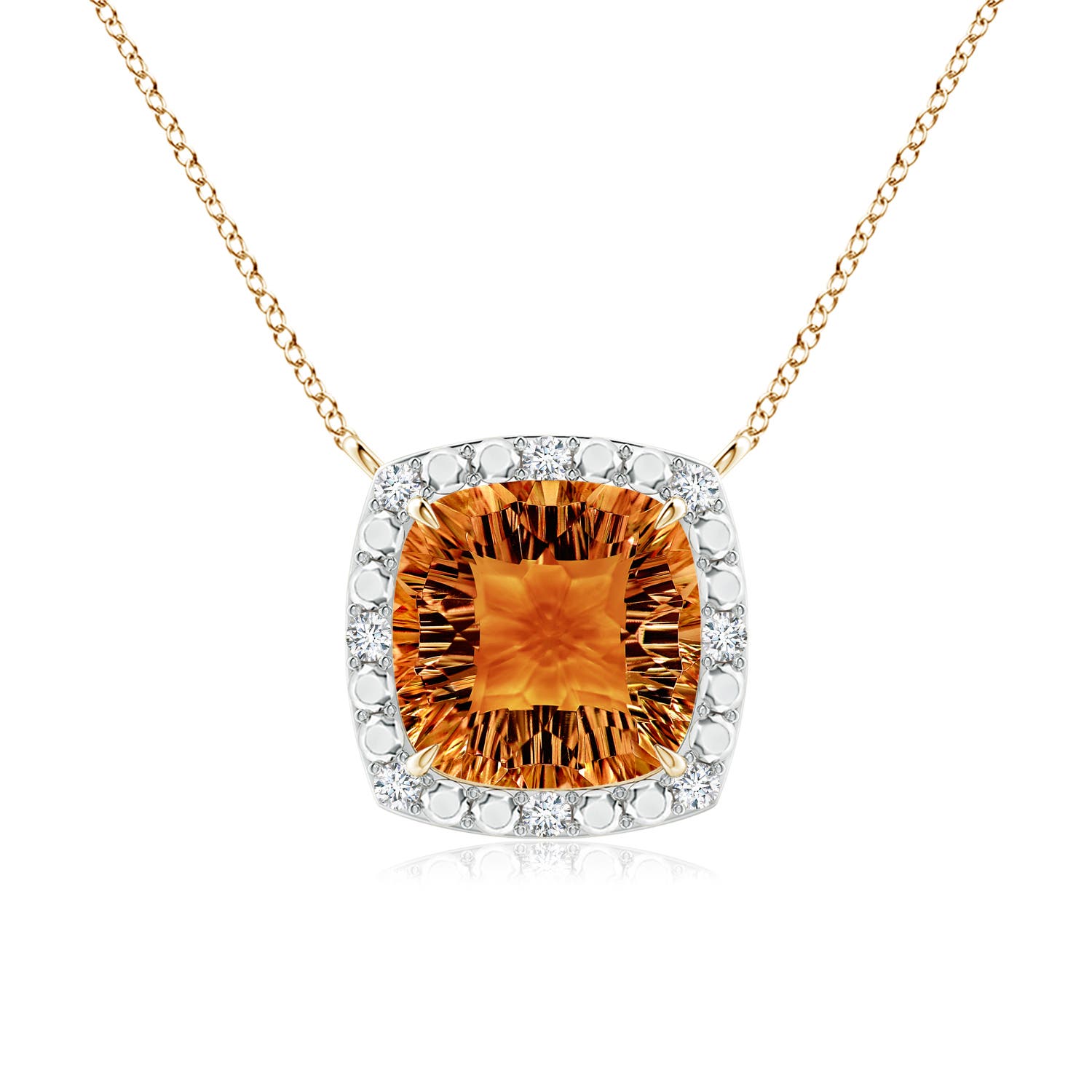 AAAA - Citrine / 5.6 CT / 14 KT Yellow Gold