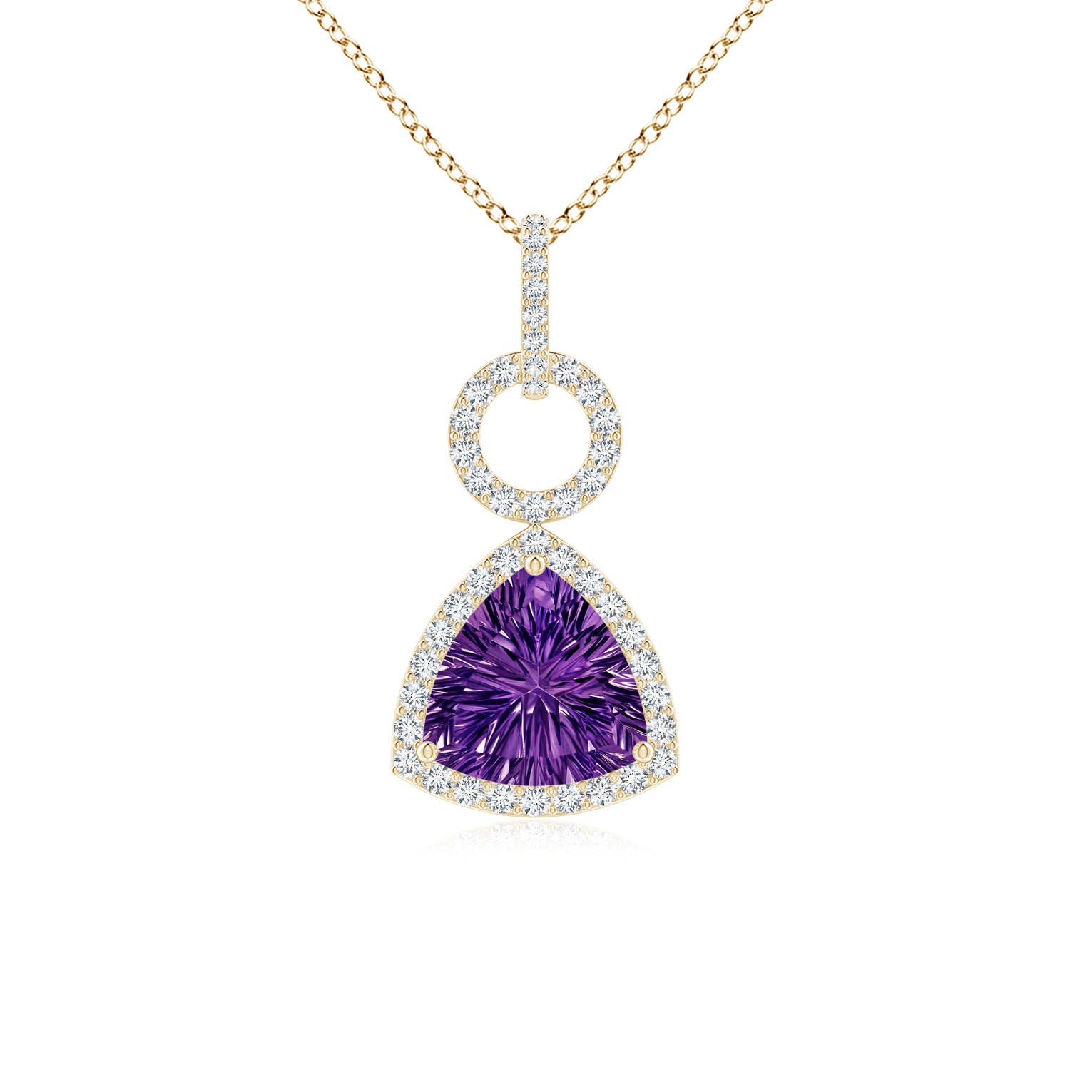 AAAA - Amethyst / 1.46 CT / 14 KT Yellow Gold