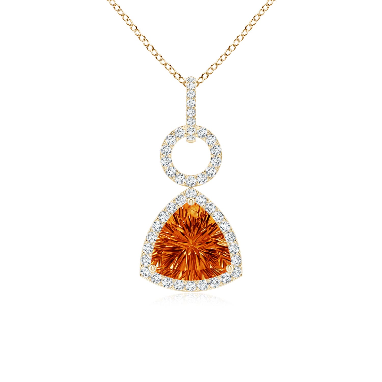 AAAA - Citrine / 1.46 CT / 14 KT Yellow Gold