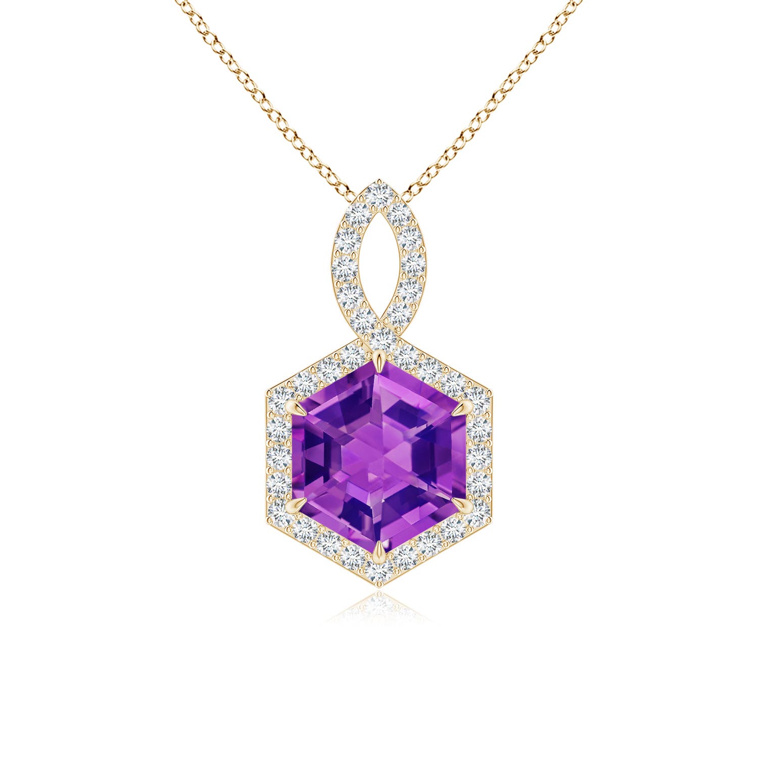 AAAA - Amethyst / 1.68 CT / 14 KT Yellow Gold