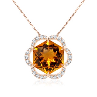 17.21x15.05x10.49mm AAAA FC_SP1893CTD_H-RGT-AAAA-17.21x15.05x10.49 in 10K Rose Gold