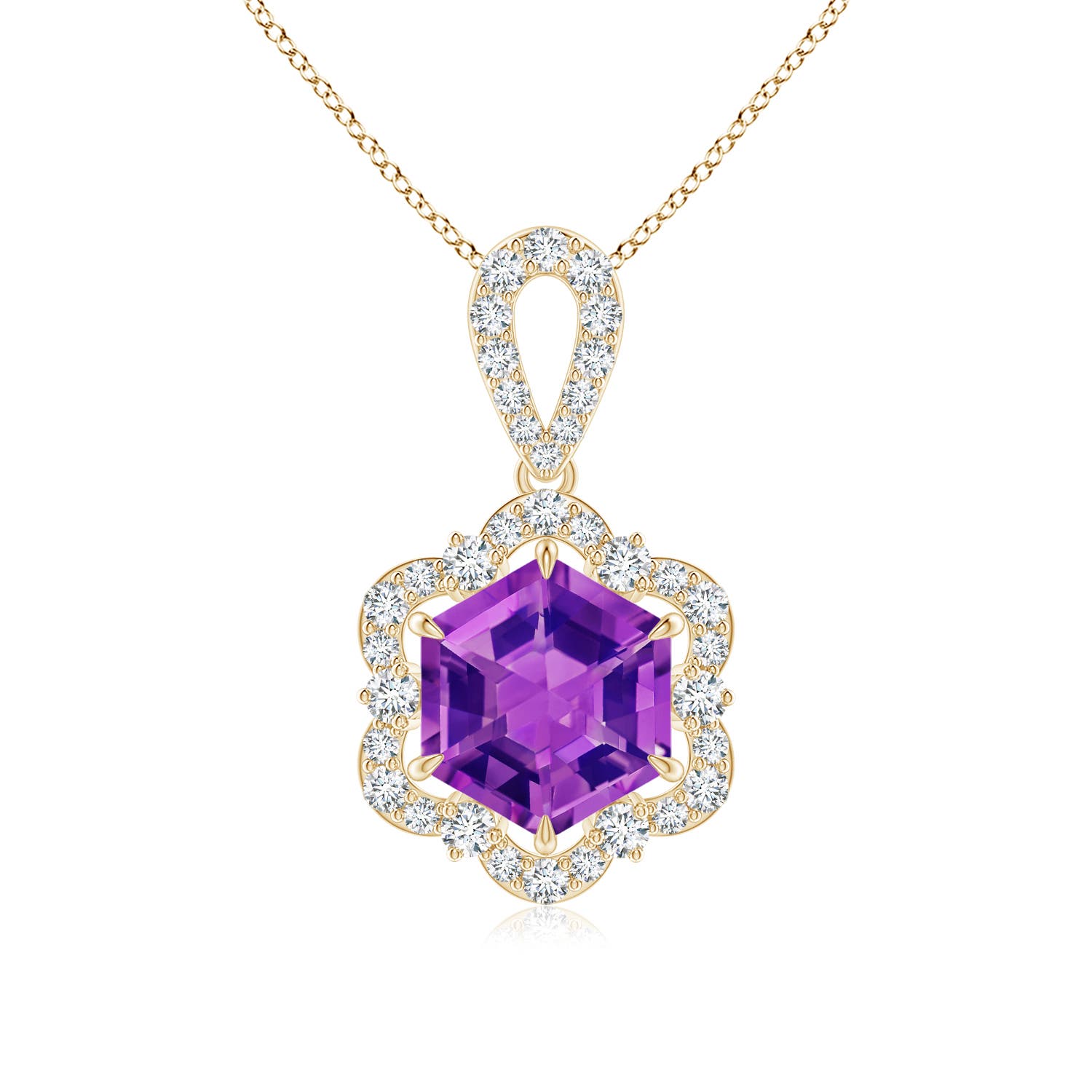 AAAA - Amethyst / 1.76 CT / 14 KT Yellow Gold