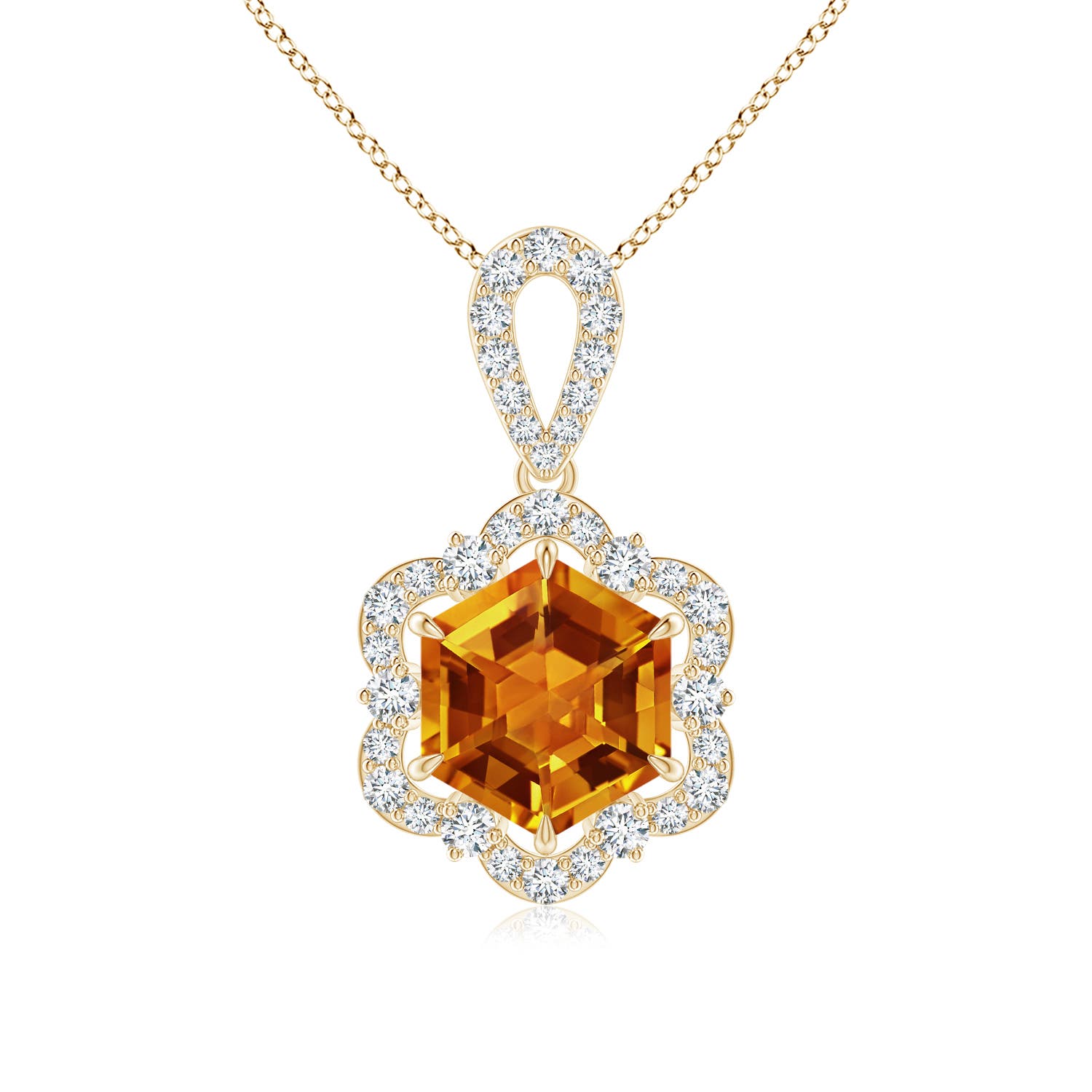 AAAA - Citrine / 1.76 CT / 14 KT Yellow Gold