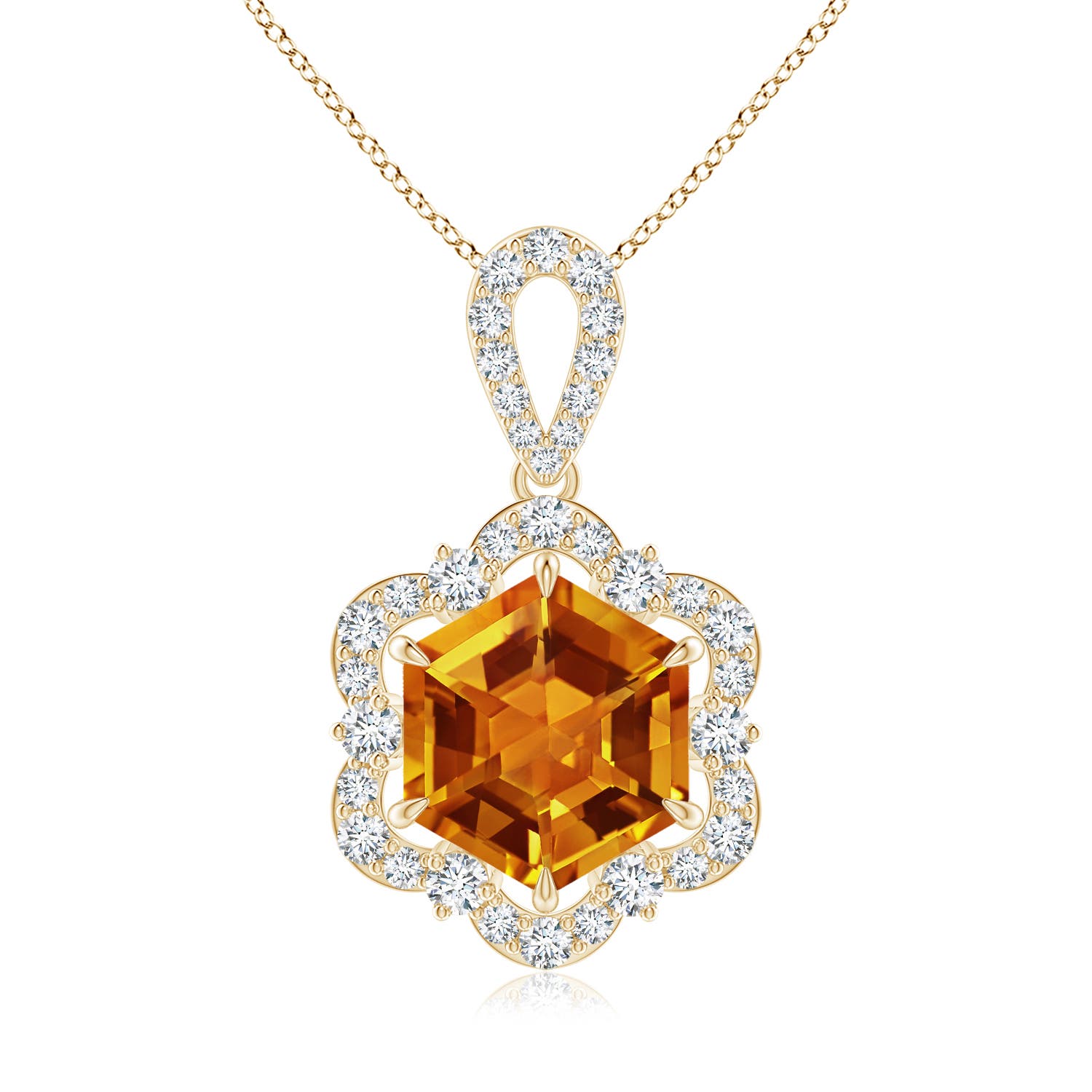 AAAA - Citrine / 2.37 CT / 14 KT Yellow Gold