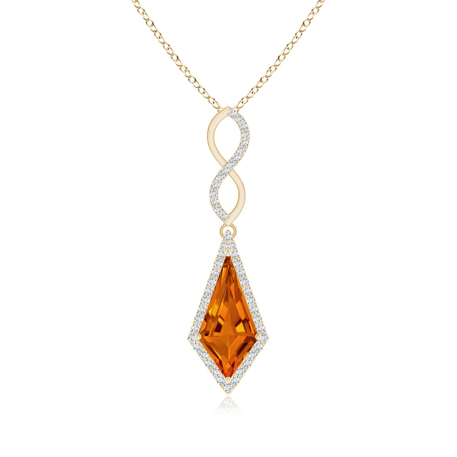 AAAA - Citrine / 3.71 CT / 14 KT Yellow Gold