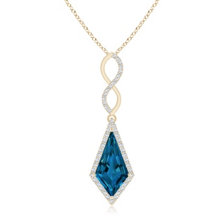 Kite AAAA London Blue Topaz