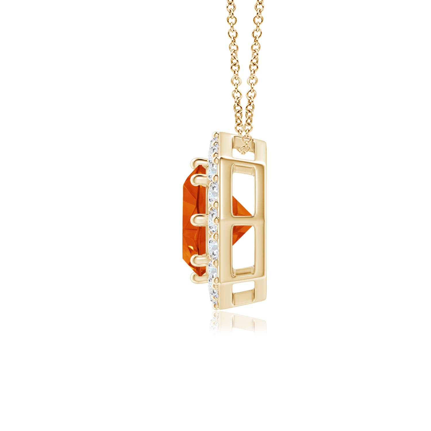 AAAA - Citrine / 2.56 CT / 14 KT Yellow Gold