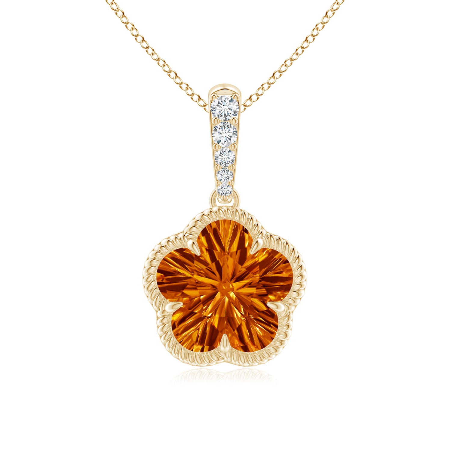 AAAA - Citrine / 2.05 CT / 14 KT Yellow Gold