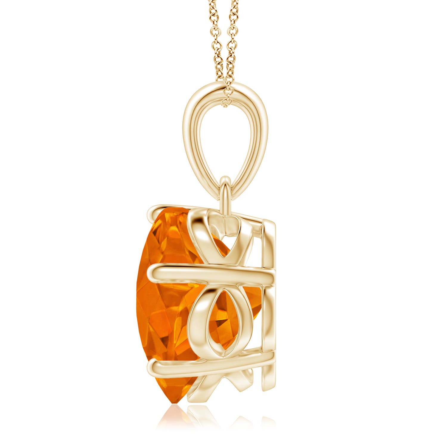 AAAA - Citrine / 3.1 CT / 14 KT Yellow Gold