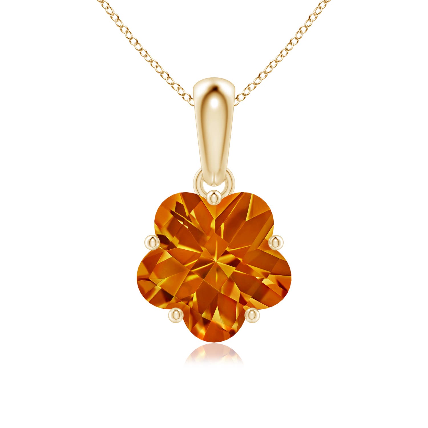 AAAA - Citrine / 1.6 CT / 14 KT Yellow Gold