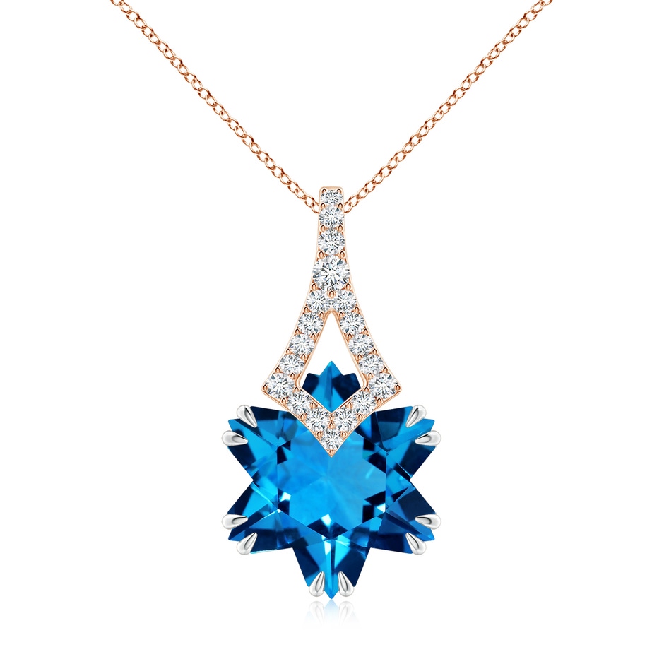 16.20x14.05x9.11mm AAAA FC_SP1906SBTD_H-RWGE-AAAA-16.20x14.05x9.11 in 18K Rose Gold 18K White Gold 