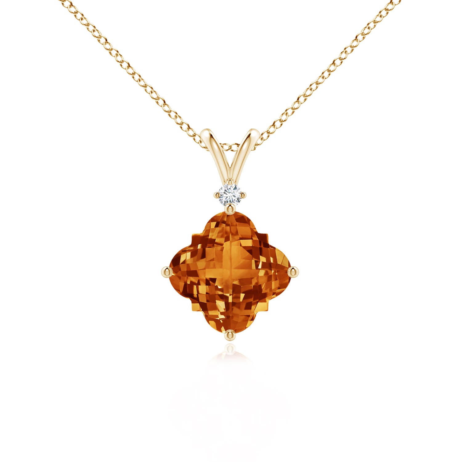 AAAA - Citrine / 1.23 CT / 14 KT Yellow Gold