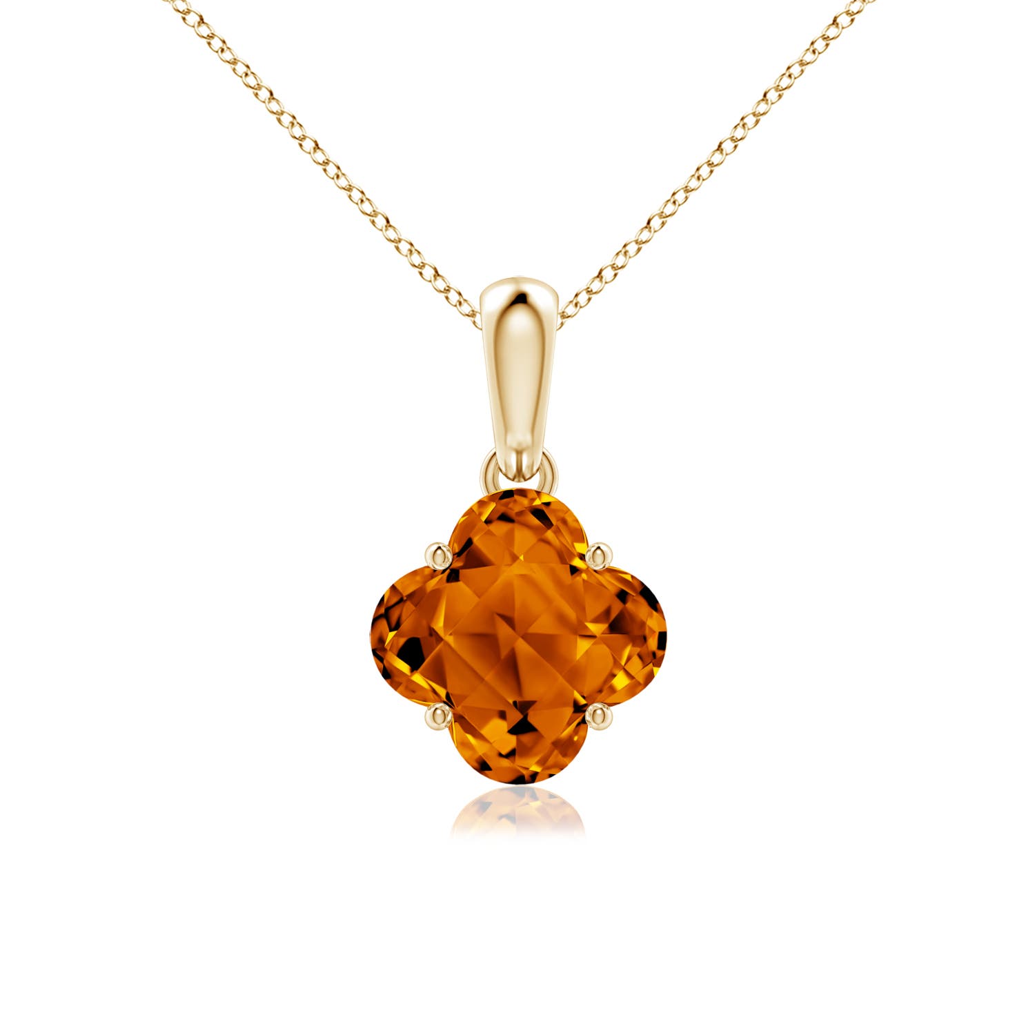 AAAA - Citrine / 1.5 CT / 14 KT Yellow Gold