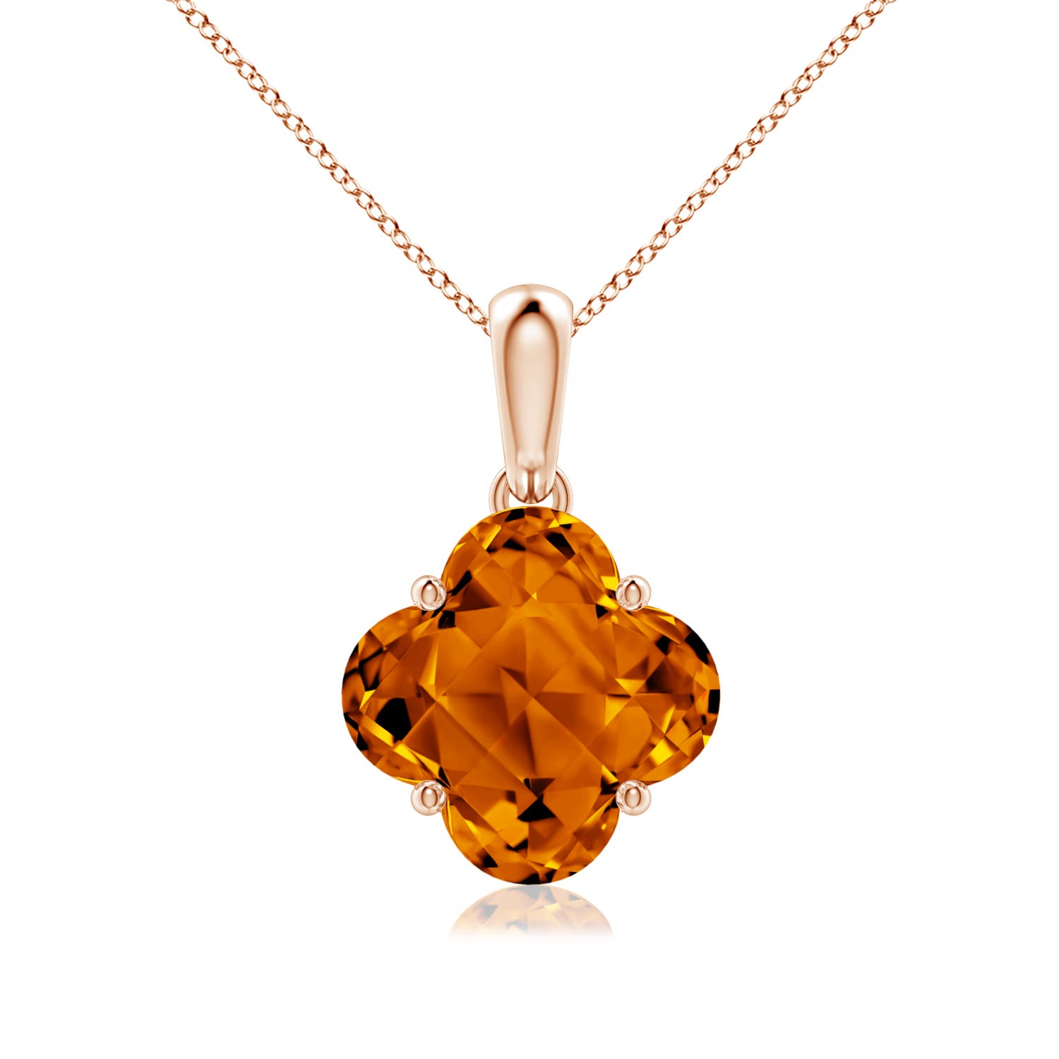 AAAA - Citrine / 2.3 CT / 14 KT Rose Gold