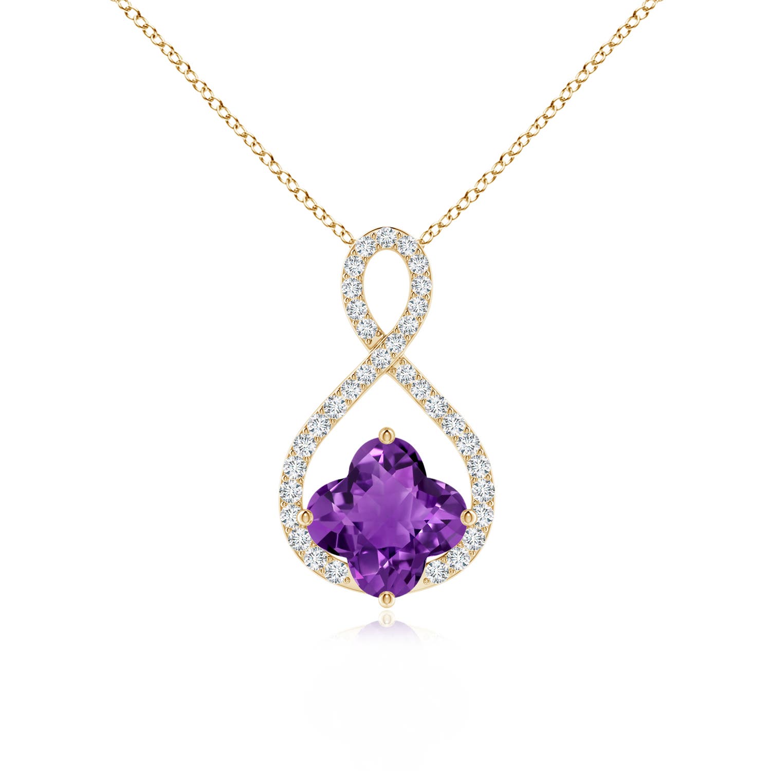 AAAA - Amethyst / 1.53 CT / 14 KT Yellow Gold