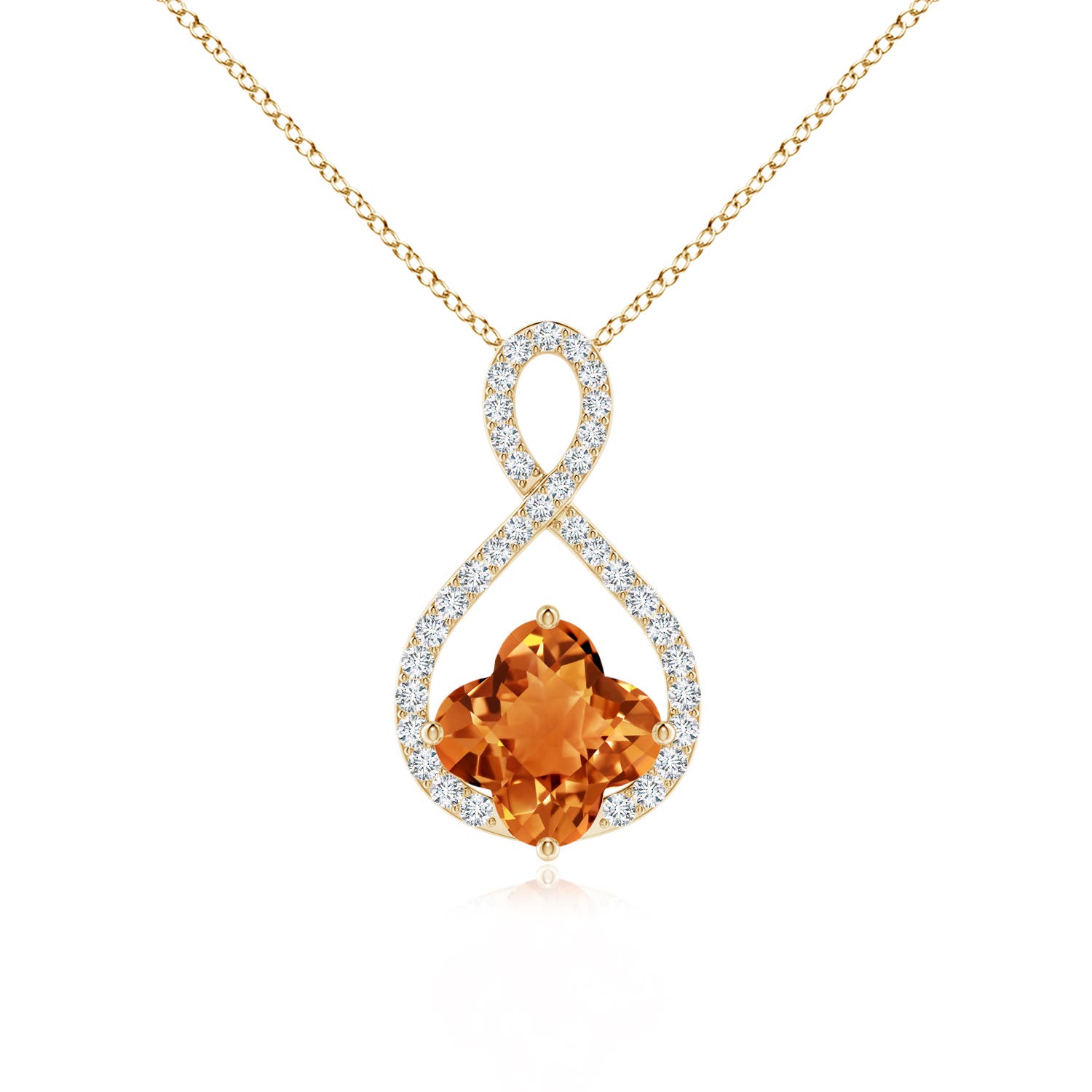 AAAA - Citrine / 1.53 CT / 14 KT Yellow Gold